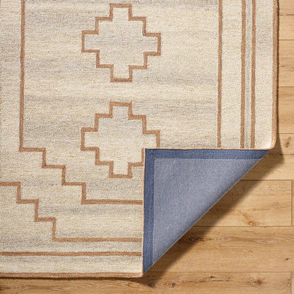 Colona Global Dark Brown/Light Beige Area Rug