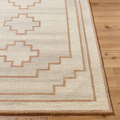 Colona Global Dark Brown/Light Beige Area Rug