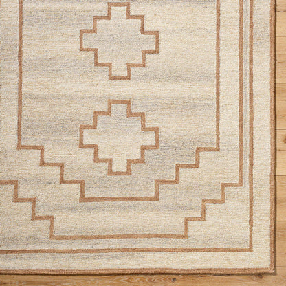 Colona Global Dark Brown/Light Beige Area Rug