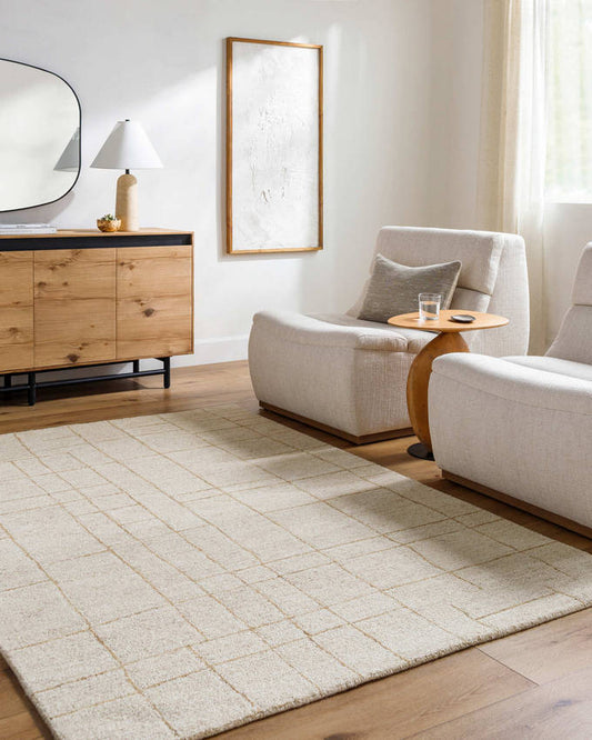 Kemberly Global Light Beige Area Rug