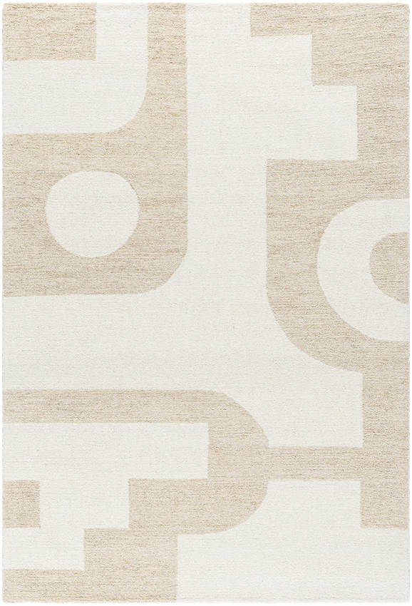 Duc Modern Cream Area Rug