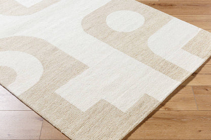 Duc Modern Cream Area Rug