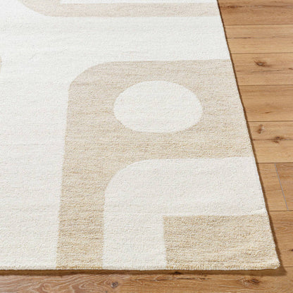 Duc Modern Cream Area Rug