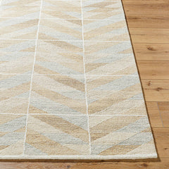 Micael Modern Medium Brown/Light Gray Area Rug