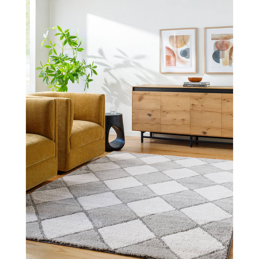 Tenesia Global Gray Area Rug