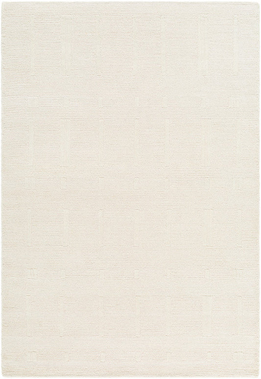 Rivkah Modern Ivory/Cream Area Rug