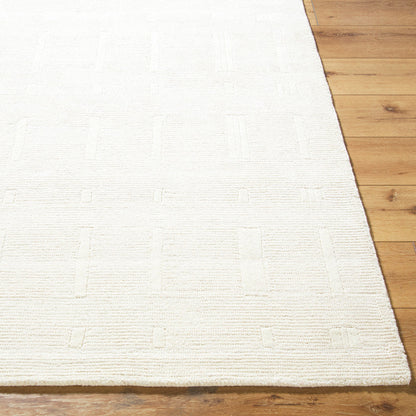 Rivkah Modern Ivory/Cream Area Rug