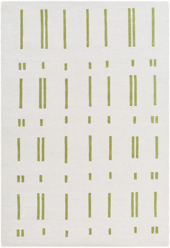 Rivkah Modern Olive Green Area Rug