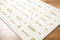 Rivkah Modern Olive Green Area Rug