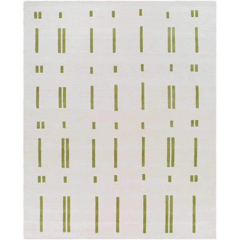 Rivkah Modern Olive Green Area Rug