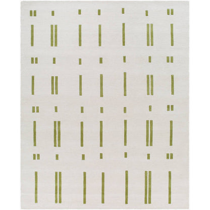 Rivkah Modern Olive Green Area Rug