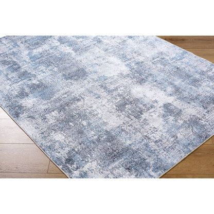 Kamron Modern Slate Washable Area Rug