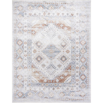 Stephen Traditional Ash Washable Area Rug