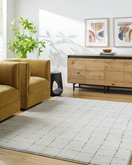 Cascade Modern Ivory Area Rug - Our PNW Home x Livabliss