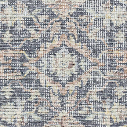 Olympic Traditional Charcoal/Sky Blue Area Rug - Our PNW Home x Livabliss