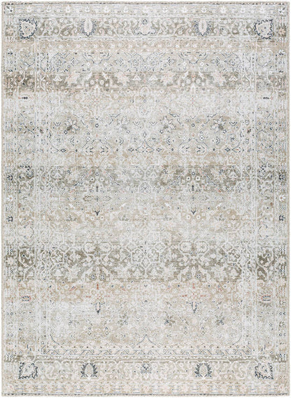 Rainier Traditional Brown Washable Area Rug - Our PNW Home x Livabliss