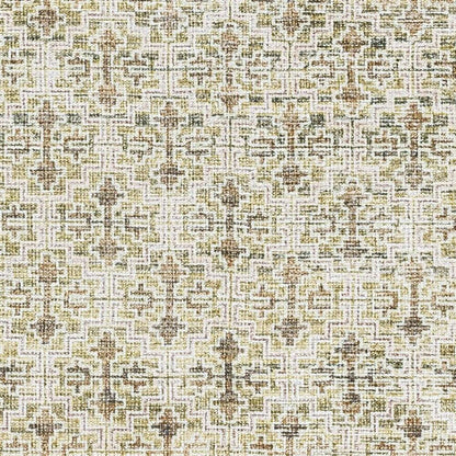 Rainier Traditional Light Brown Washable Area Rug - Our PNW Home x Livabliss