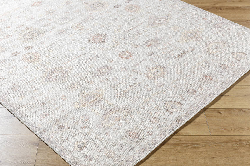 Spokane Traditional Ivory/Rust Area Rug - Our PNW Home x Livabliss