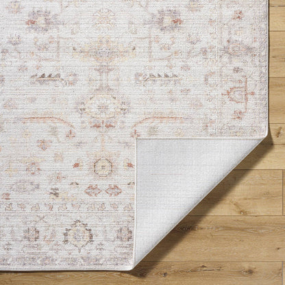 Spokane Traditional Ivory/Rust Area Rug - Our PNW Home x Livabliss