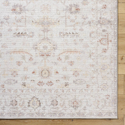 Spokane Traditional Ivory/Rust Area Rug - Our PNW Home x Livabliss