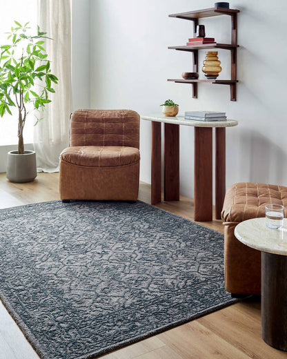 Henderson Traditional Charcoal Area Rug