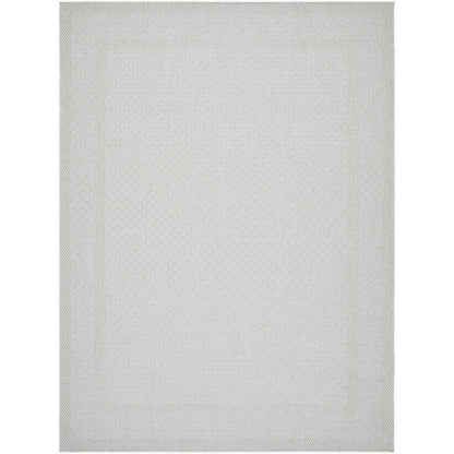 Sadiyya Modern Light Gray Area Rug