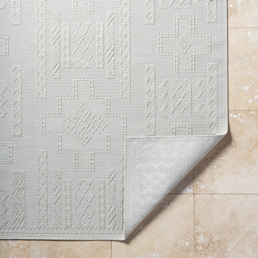 Towana Modern Light Gray Area Rug