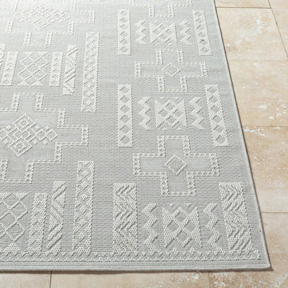 Towana Modern Light Gray Area Rug
