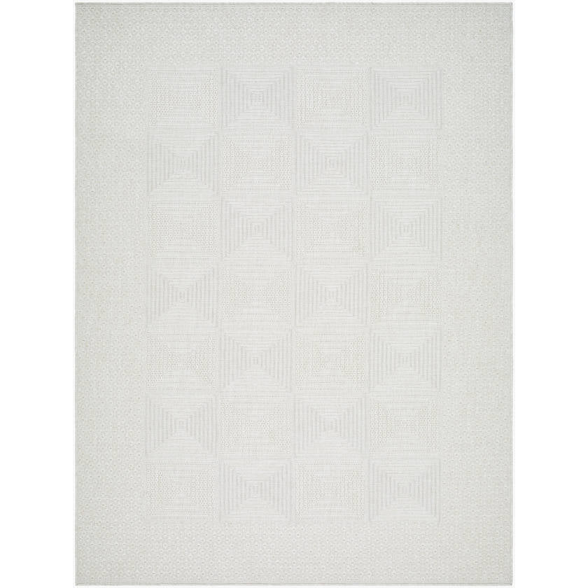 Christiaan Cottage Light Gray Area Rug