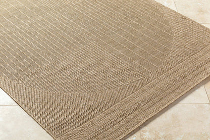 Ladaris Cottage Light Brown Area Rug