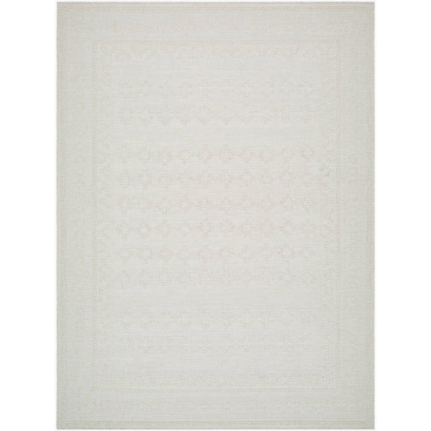 Atia Modern Light Silver Area Rug