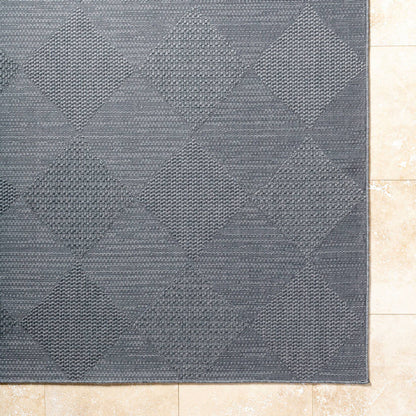 Kalem Modern Charcoal Area Rug
