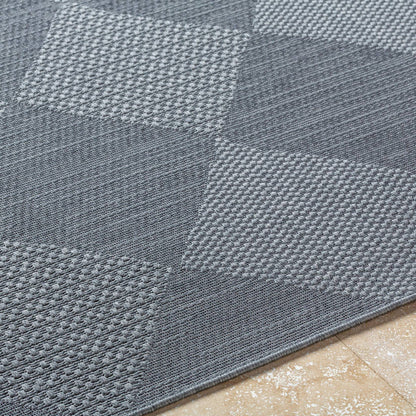 Kalem Modern Charcoal Area Rug