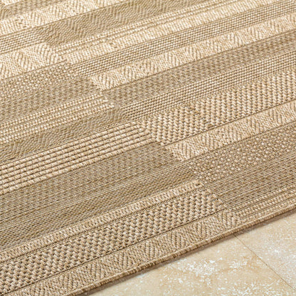 Krieg Cottage Light Brown Area Rug