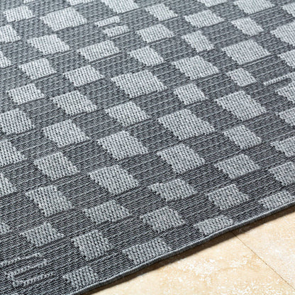 Tiphanie Cottage Charcoal Area Rug
