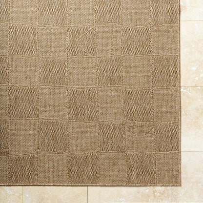 Devaris Modern Light Brown Area Rug