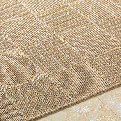 Devaris Modern Light Brown Area Rug