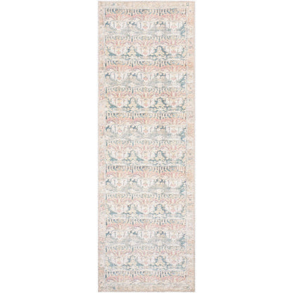 Jamilee Traditional Rust Washable Area Rug