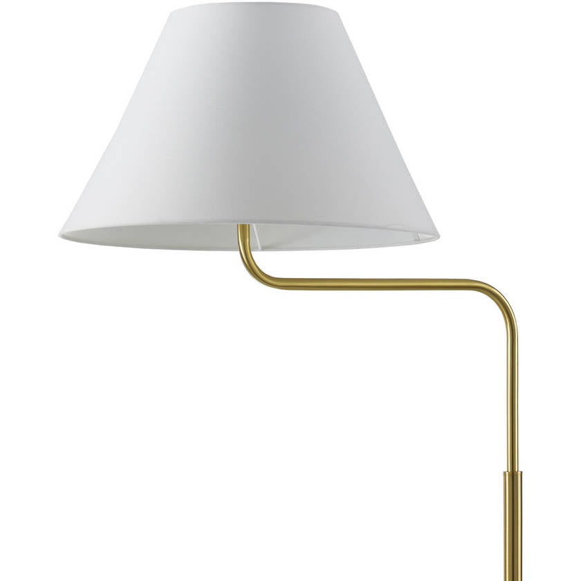 Dangelo Modern Metallic - Brass Floor Lamp