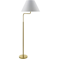 Dangelo Modern Metallic - Brass Floor Lamp