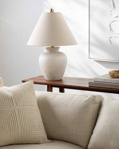 Kalan Modern Gray Table Lamp