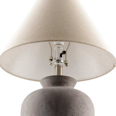Kalan Modern Gray/Beige Table Lamp