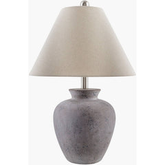 Kalan Modern Gray/Beige Table Lamp