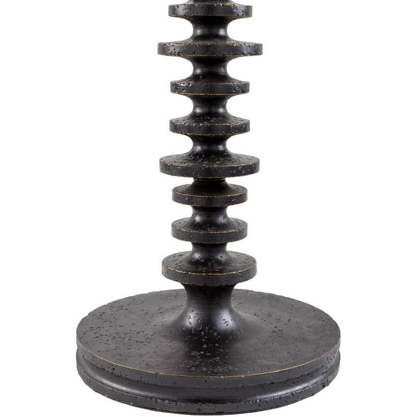 Lyndi Traditional Black Floor Lamp
