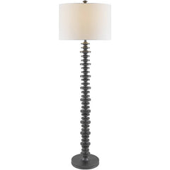 Lyndi Traditional Black Floor Lamp