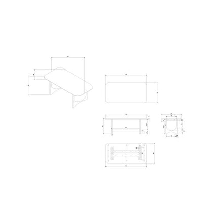 Jeffrey Brown Dining Table
