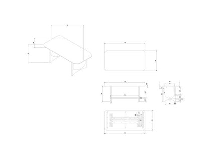 Jeffrey Black Dining Table