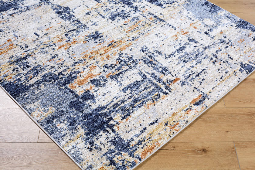 Jatoya Modern Navy Area Rug