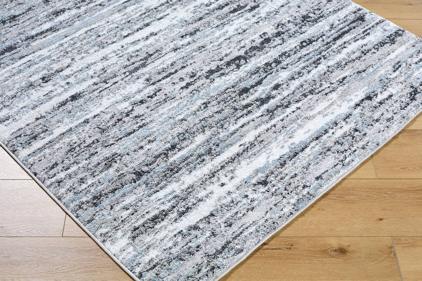 Kameshia Modern Light Gray Area Rug