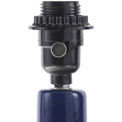 Eiman Rustic White/Dark Blue Table Lamp